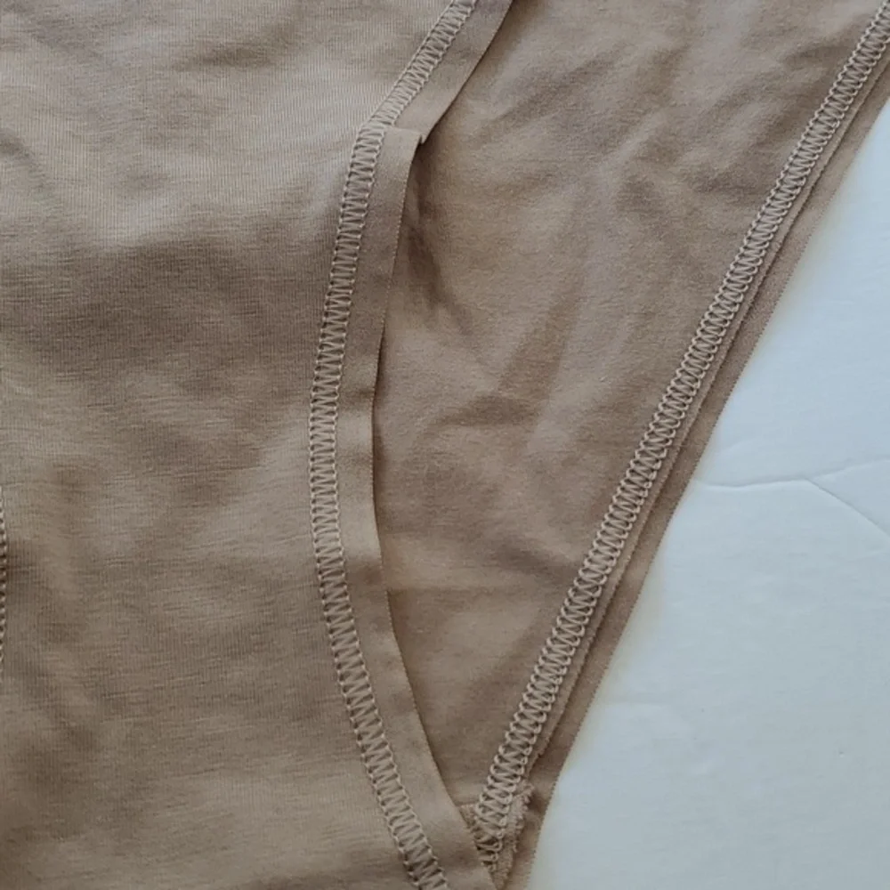 Everlane The Cotton Bikini High Waist Mocha‎ Panties Underwear Small NWT - Picture 2 of 4